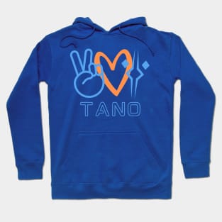 Peace, Love, Tano Hoodie